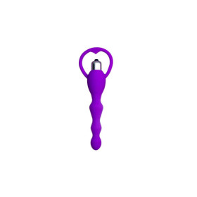 Chapelet anal violet vibrant 